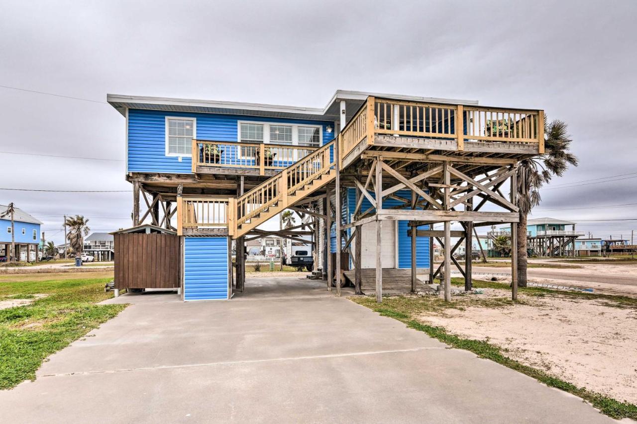 Surfside Beach Gem With Deck - 1 Block To Shore! Freeport Bagian luar foto